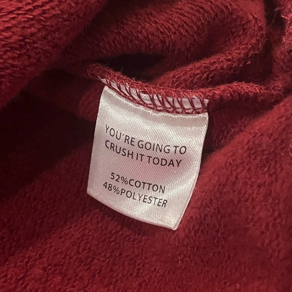 Yllw the label dalton retro velour sweatshirt Women’s Size Large - Picture 6 of 6